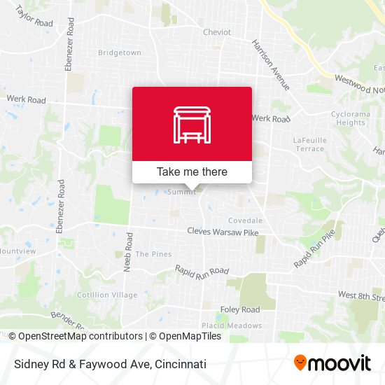 Sidney Rd & Faywood Ave map