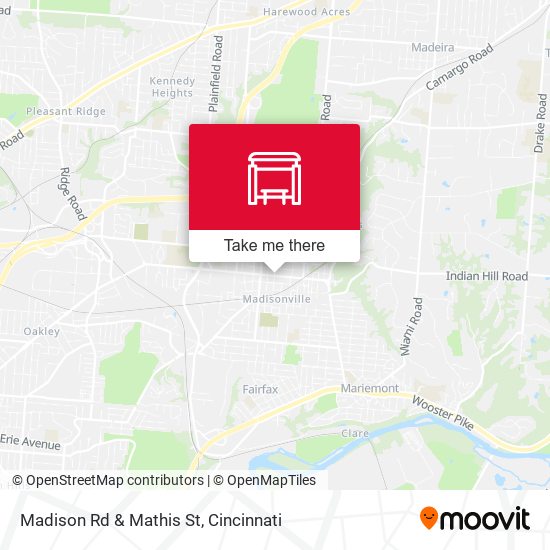 Madison Rd & Mathis St map