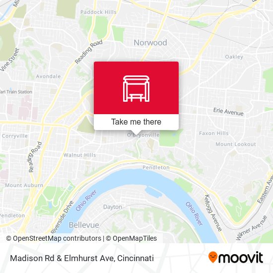 Mapa de Madison Rd & Elmhurst Ave