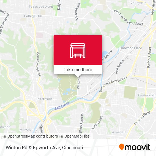 Winton Rd & Epworth Ave map