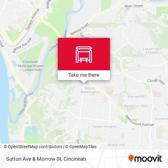 Mapa de Sutton Ave & Morrow St