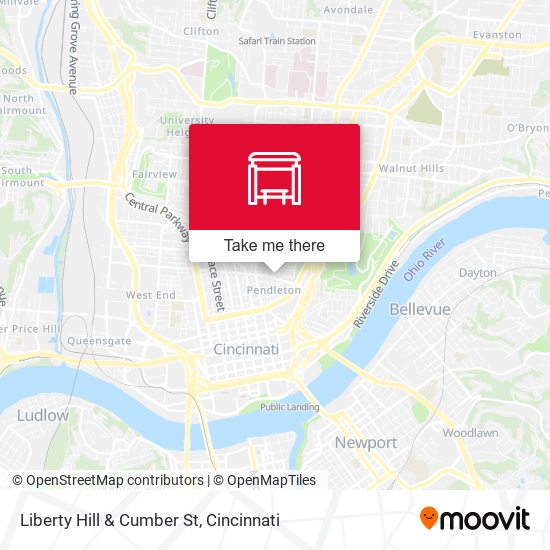 Mapa de Liberty Hill & Cumber St