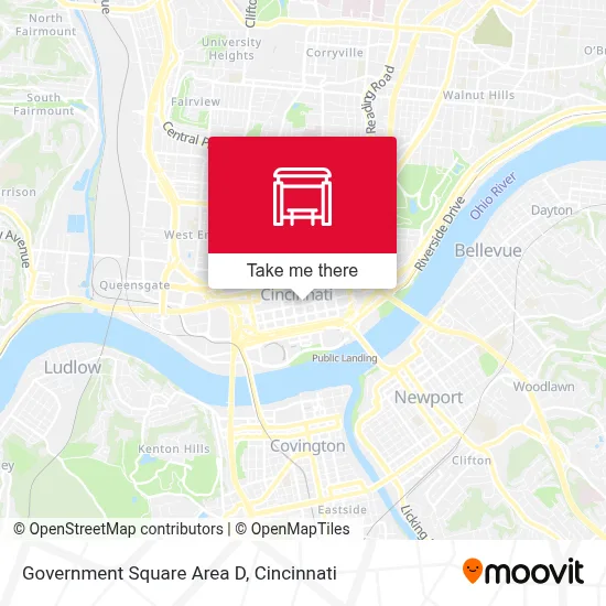 Government Square Area D map