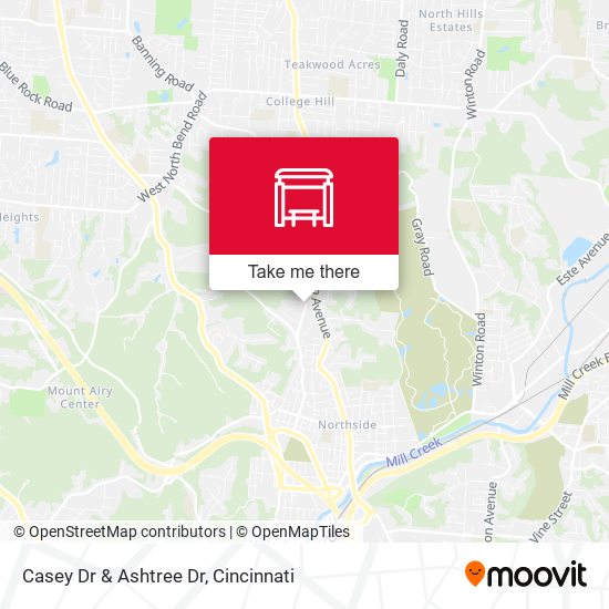 Mapa de Casey Dr & Ashtree Dr