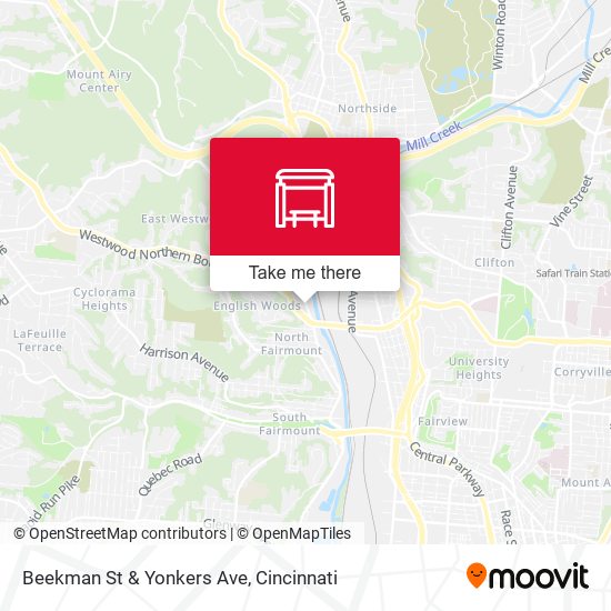 Beekman St & Yonkers Ave map