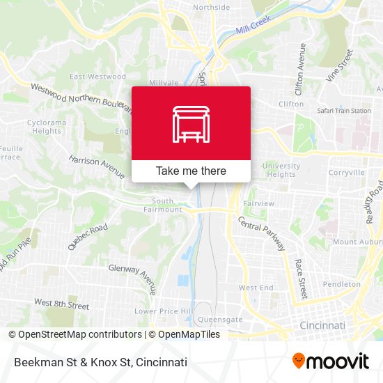 Mapa de Beekman St & Knox St