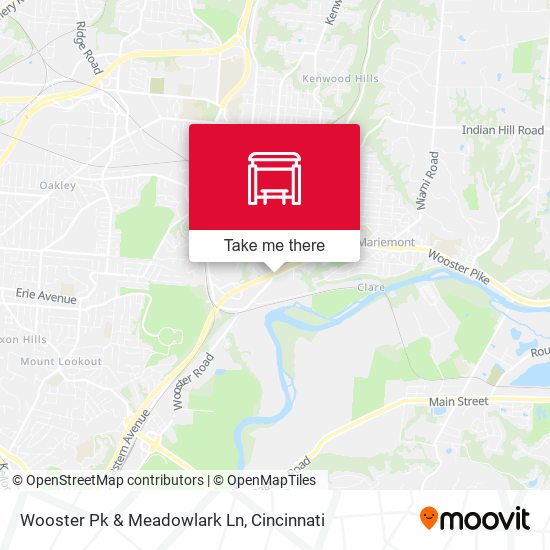 Mapa de Wooster Pk & Meadowlark Ln