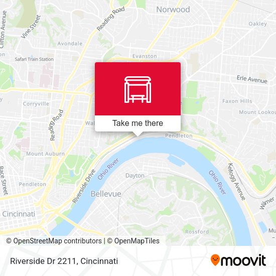 Mapa de Riverside Dr 2211