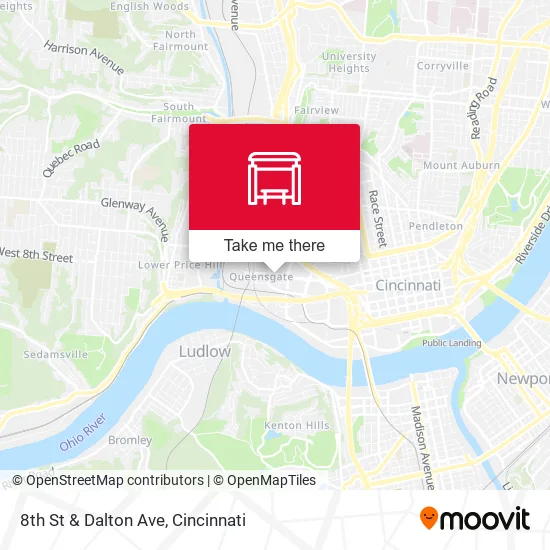 Mapa de 8th St & Dalton Ave