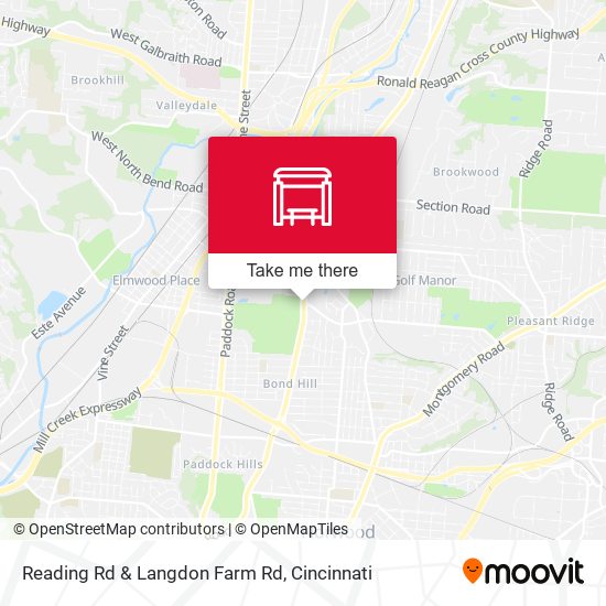 Mapa de Reading Rd & Langdon Farm Rd