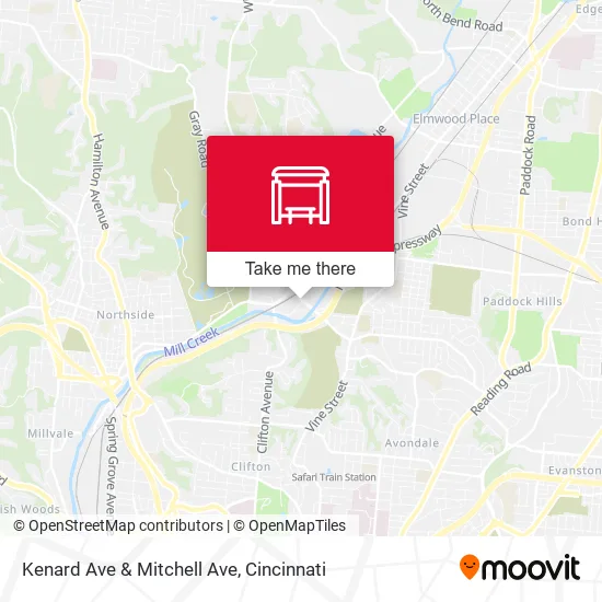 Mapa de Kenard Ave & Mitchell Ave