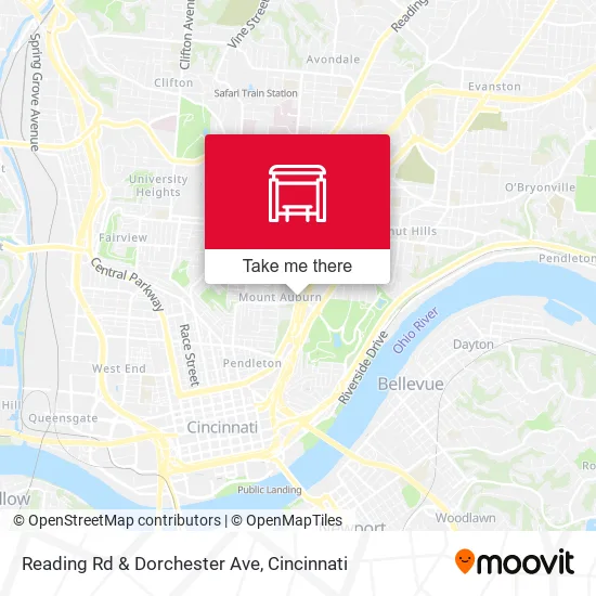 Mapa de Reading Rd & Dorchester Ave