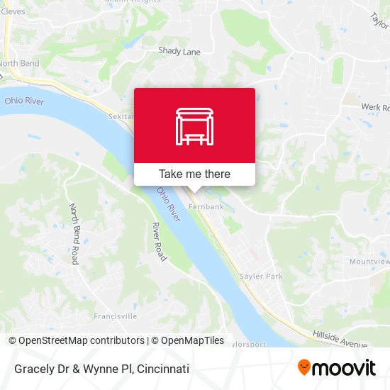 Gracely Dr & Wynne Pl map