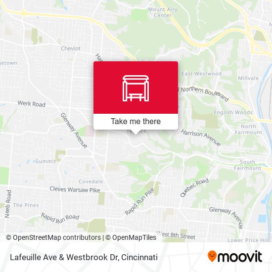 Mapa de Lafeuille Ave & Westbrook Dr