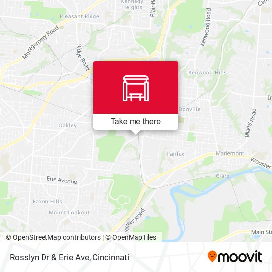 Mapa de Rosslyn Dr & Erie Ave