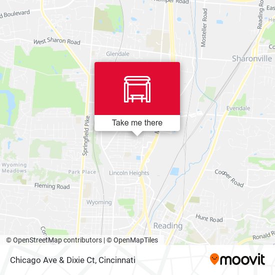 Mapa de Chicago Ave & Dixie Ct