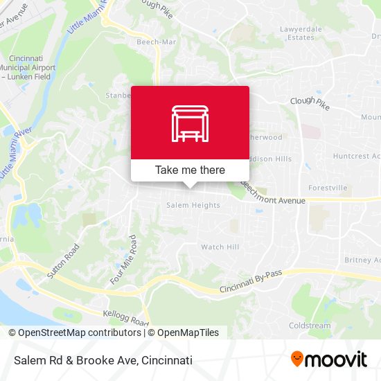 Salem Rd & Brooke Ave map