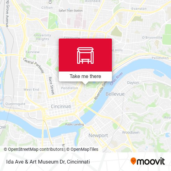 Mapa de Ida Ave & Art Museum Dr