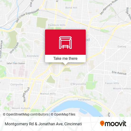 Montgomery Rd & Jonathan Ave map