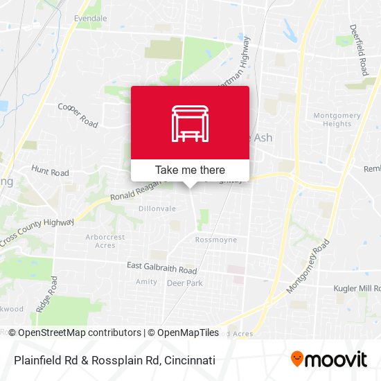Mapa de Plainfield Rd & Rossplain Rd