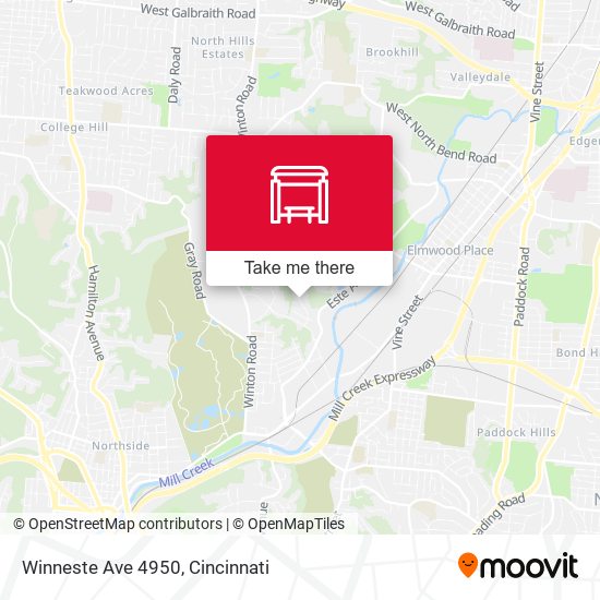 Mapa de Winneste Ave 4950
