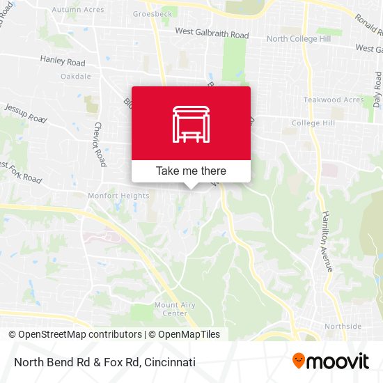 Mapa de North Bend Rd & Fox Rd