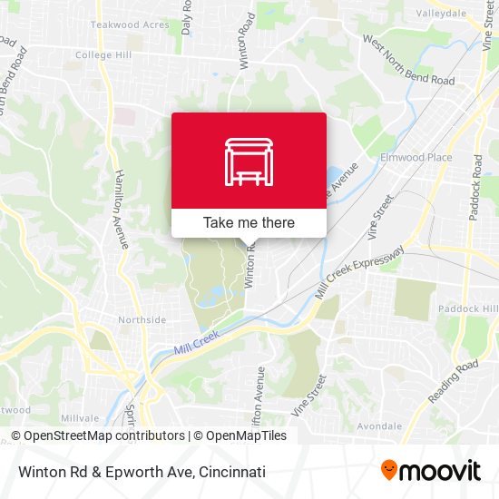 Winton Rd & Epworth Ave map