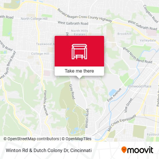 Winton Rd & Dutch Colony Dr map
