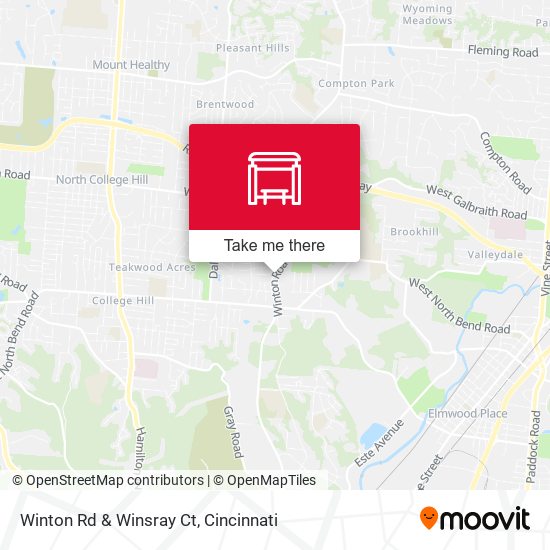Mapa de Winton Rd & Winsray Ct