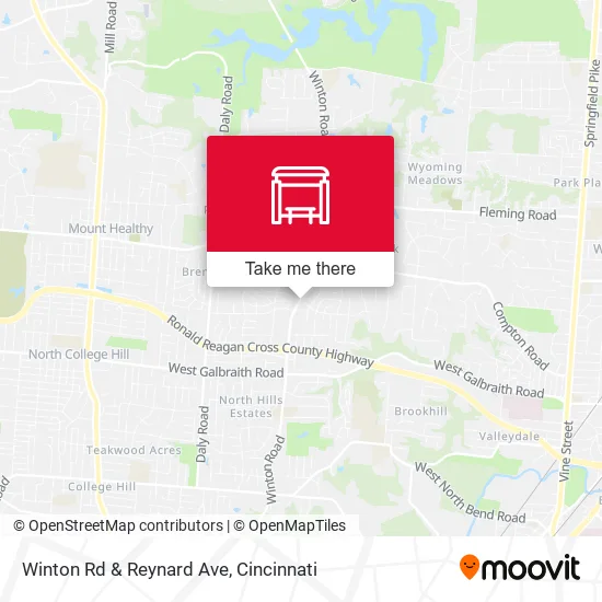 Mapa de Winton Rd & Reynard Ave