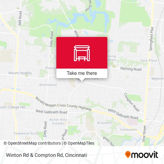 Mapa de Winton Rd & Compton Rd