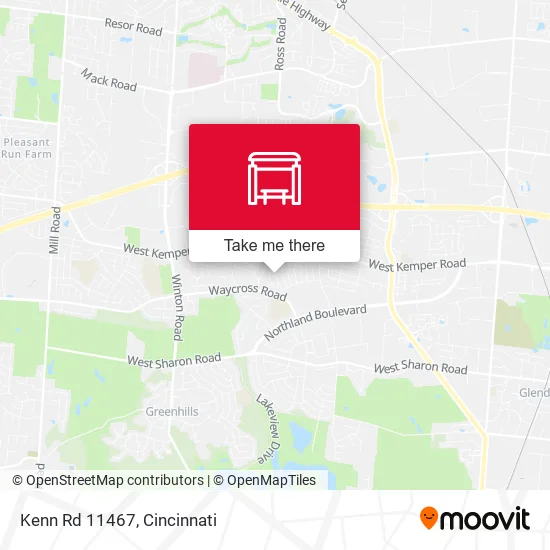 Mapa de Kenn Rd 11467