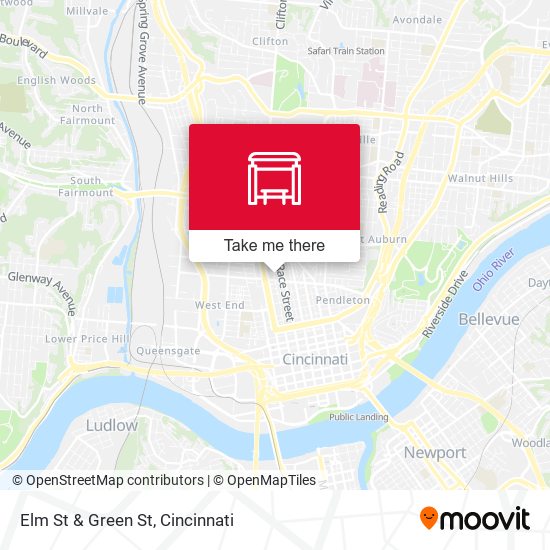 Mapa de Elm St & Green St