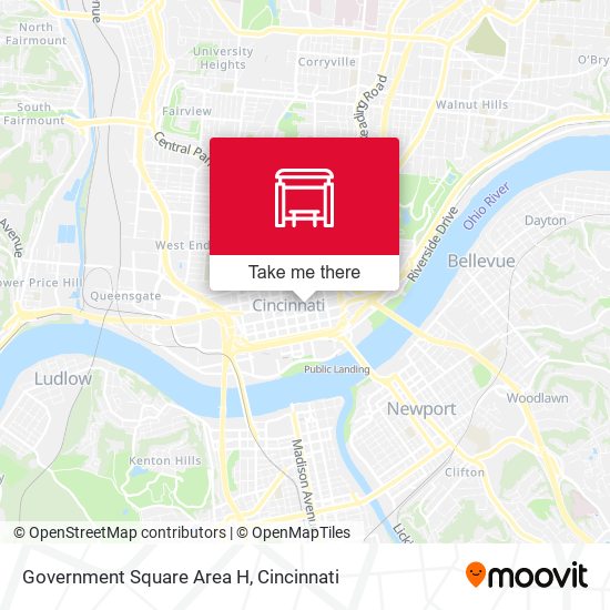 Mapa de Government Square Area H