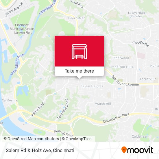 Mapa de Salem Rd & Holz Ave