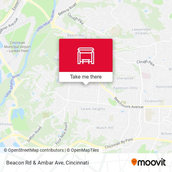 Beacon Rd & Ambar Ave map