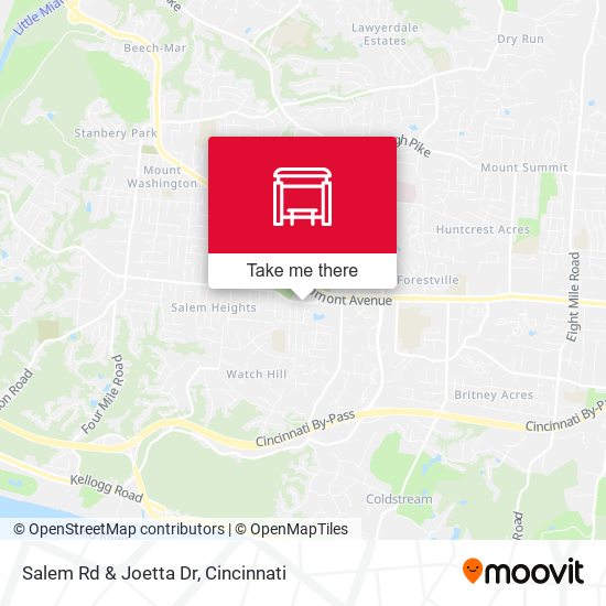 Salem Rd & Joetta Dr map