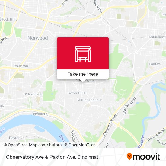 Mapa de Observatory Ave & Paxton Ave