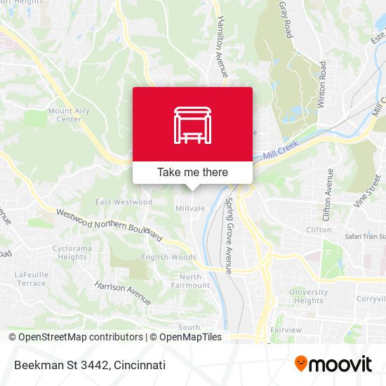 Mapa de Beekman St 3442