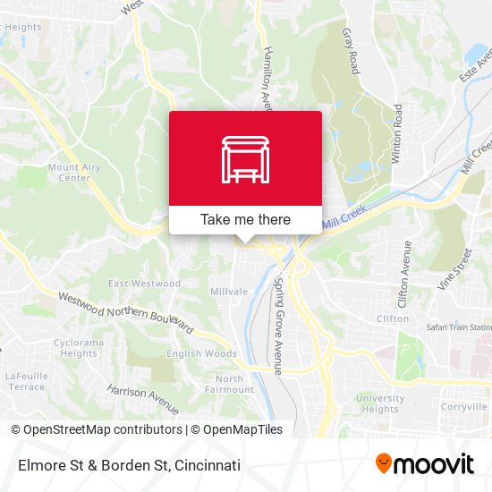 Mapa de Elmore St & Borden St
