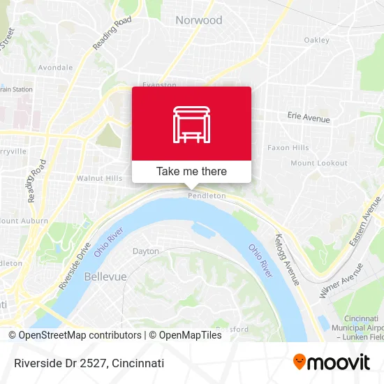 Riverside Dr 2527 map