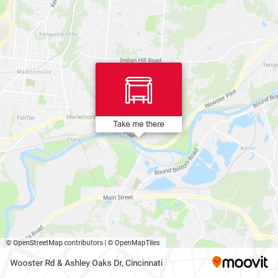 Wooster Rd & Ashley Oaks Dr map