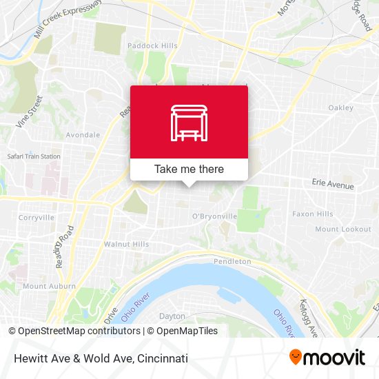 Hewitt Ave & Wold Ave map