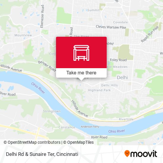 Mapa de Delhi Rd & Sunaire Ter