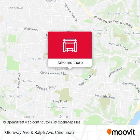 Mapa de Glenway Ave & Ralph Ave