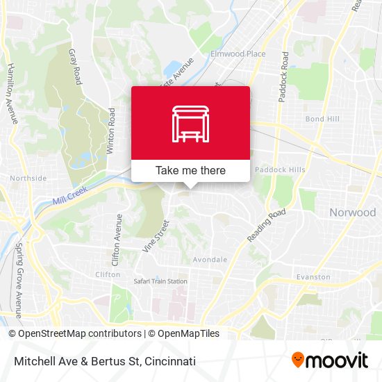 Mapa de Mitchell Ave & Bertus St