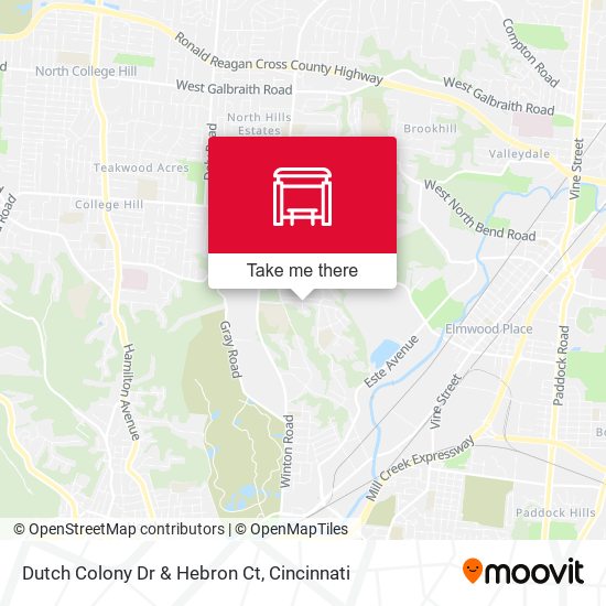 Dutch Colony Dr & Hebron Ct map