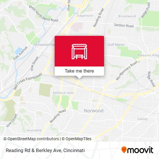 Mapa de Reading Rd & Berkley Ave