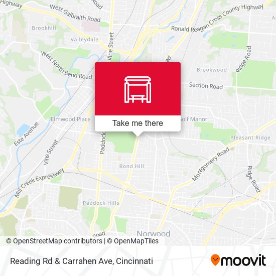 Mapa de Reading Rd & Carrahen Ave