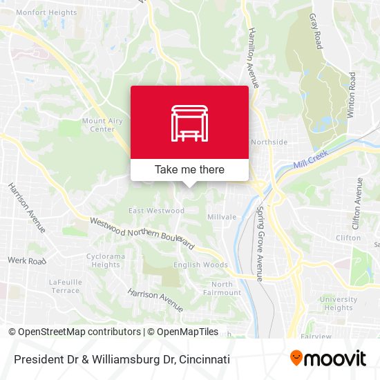 Mapa de President Dr & Williamsburg Dr